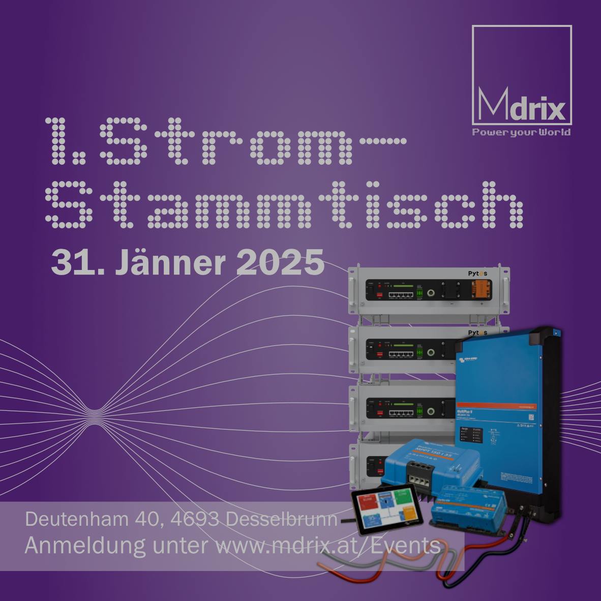 1. Mdrix Strom Stammtisch