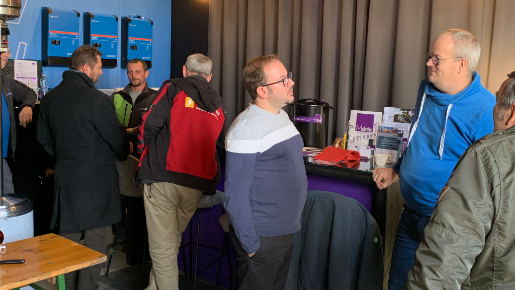 Winterlicher Mdrix StromStammtisch