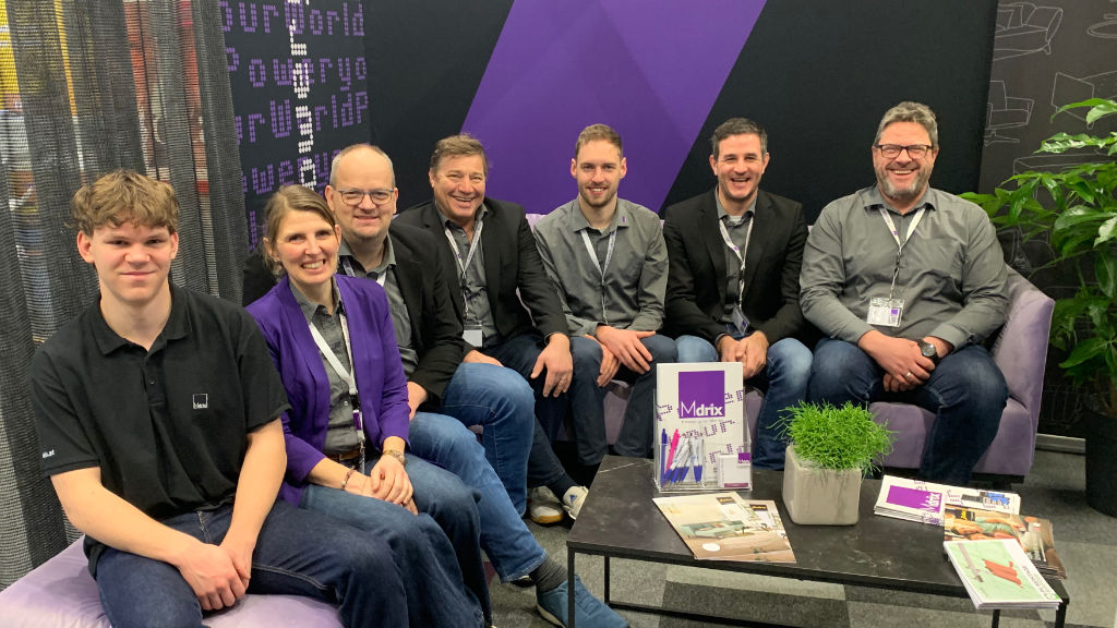 Energiegeladen: Mdrix auf der WeBuild 2026