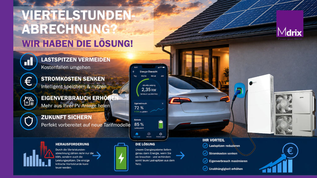 Neue Stromabrechnung im Viertelstundentakt