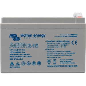 12V/15Ah AGM Super Cycle Batt. (M5)