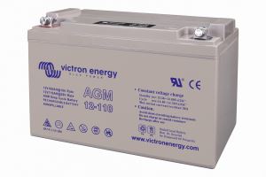 12V 110Ah AGM Deep Cycle Battery (right)