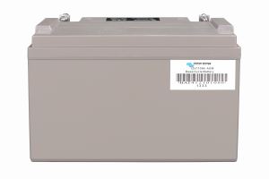 12V 110Ah AGM Deep Cycle Battery (back)