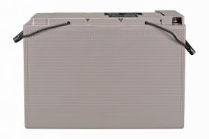 12V 115Ah AGM Telecom Battery (front-angle)