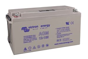12V 165Ah AGM Deep Cycle Battery (right)
