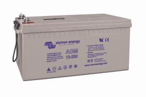 12V 200Ah AGM Telecom Battery (right)