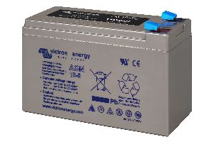 12V 8Ah AGM Deep Cycle Battery (left)