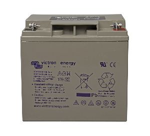 12V 22Ah AGM Battery (front)