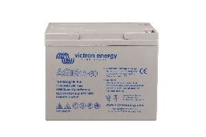 12V 60Ah AGM Super Cycle Battery (front-angle)