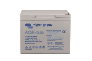 12V 60Ah AGM Super Cycle Battery (front-angle) 