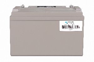 12V 110Ah AGM Deep Cycle Battery (back)