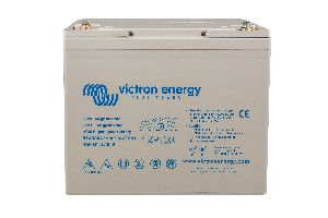 12V 100Ah AGM Super Cycle Battery (front-angle)