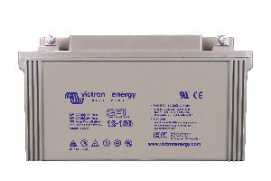 12V 130Ah Gel Deep Cycle Battery (front)