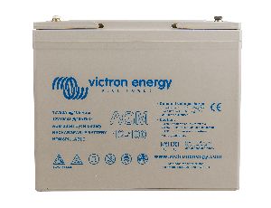 12V 100Ah AGM Super Cycle Battery (front)