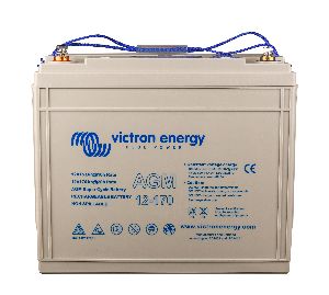 12V 170Ah AGM Super Cycle Battery (front)