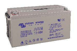 12V 165Ah AGM Deep Cycle Battery (right)