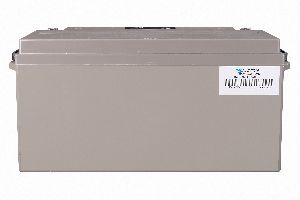 12V 165Ah AGM Deep Cycle Battery (back)