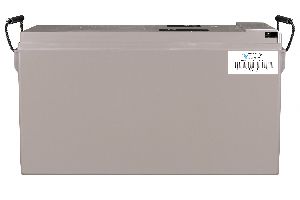 12V 200Ah AGM Deep Cycle Battery (front-angle)