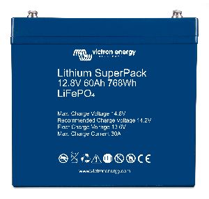 Lithium SuperPack 12,8V 60Ah 768Wh (front)