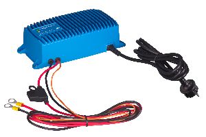 Blue Smart IP67 Charger with DC fuse holder (side)