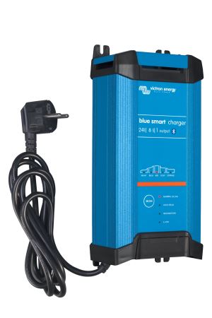 Blue Smart IP22 Charger 24V 8A (1) 230V (left-cable)