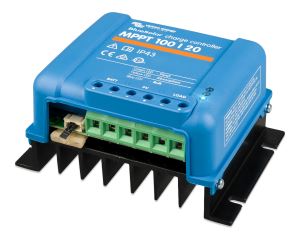 BlueSolar MPPT charge controller 100-20 (right) 