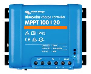 BlueSolar MPPT charge controller 100-20 (top) 