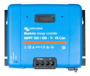 BlueSolar MPPT charge controller 150/100-Tr VE.Can (top) 