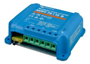 BlueSolar MPPT charge controller 75-15 (right) 
