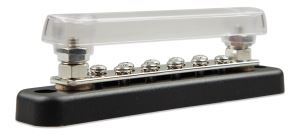 VBB115021020 - Busbar 150A 2P with 10 screws + cover (with cover right) 