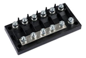 Fuse holder 6-way for MEGA-fuse (right)
