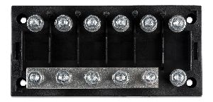 Fuse holder 6-way for MEGA-fuse (top1)