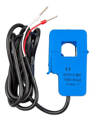 Current Transformer 100A 50mA for MultiPlus-II Wire End_5 meter (total) 