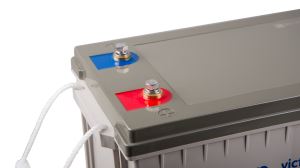 Lead-carbon battery 12V-160Ah - close-up