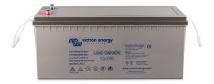 Lead-carbon battery 12V-160Ah - front-angle