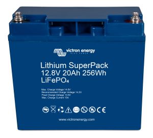 Lithium SuperPack 12,8V 20Ah 256Wh (front-angle)
