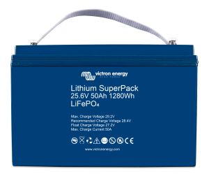Lithium SuperPack 25.6V 50Ah 1280Wh (front) 