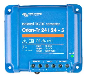 Orion-Tr 24_24-5A (120W) Isolated DC-DC converter (top)