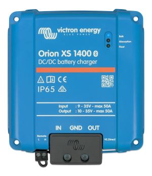 Orion XS 1400 DC-DC battery charger (top) 