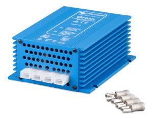 Orion 12/24-10 DC-DC converter IP20 (left) 