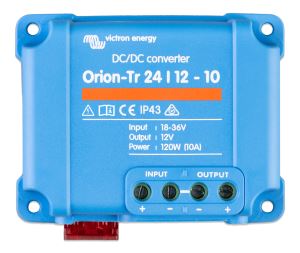 Orion-Tr 24/12-10 (120W) DC-DC converter (top) 