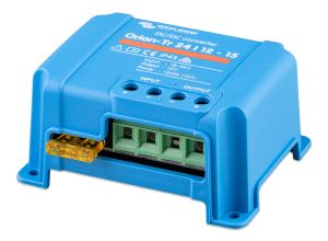 Orion-Tr 24/12-15 (180W) DC-DC converter (left) 