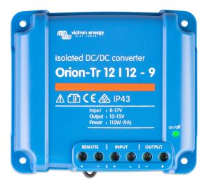 Orion-Tr 12/12-9A (110W) Isolated DC-DC converter (top) 