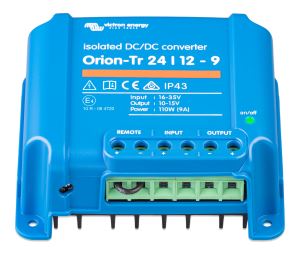 Orion-Tr 24/12-9A (110W) Isolated DC-DC converter (front) 