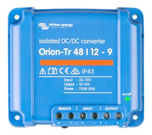 Orion-Tr 48/12-9A (110W) Isolated DC-DC converter (top) 
