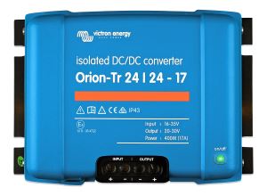Orion-Tr 24-24-17A (400W) Isolated DC-DC converter (top) 