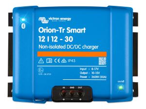 Orion-Tr-Smart 12-12-30A (360W) Non-isolated DC-DC charger (top) 