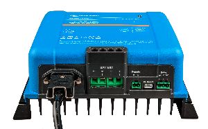 Smart IP43 Charger 12V 50A 3 outputs (front-angle)
