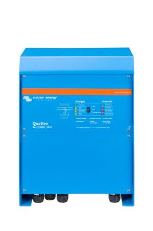 Quattro 24V 5000VA 120A 230 VAC (front)