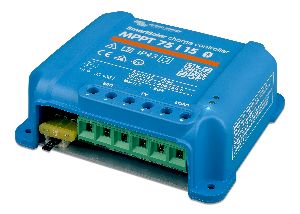 SmartSolar charge controller MPPT 75/15 (right)